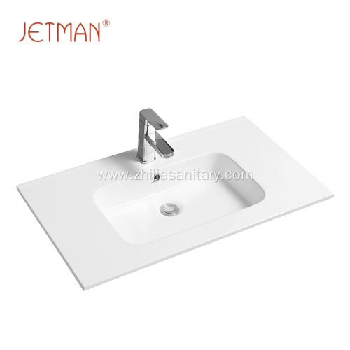 Elegant ceramic bathroom hand basin